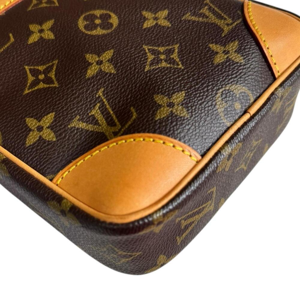 LOUIS VUITTON Authentic Brown Monogram Canvas Shoulder Bag - Picture 7 of 12